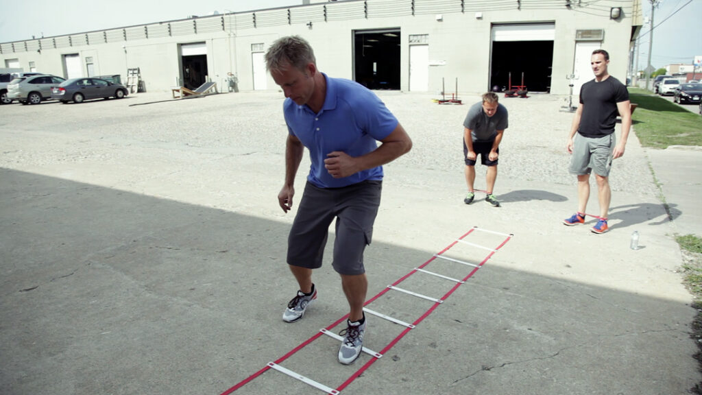 Richard burr fitness winnipeg personal trainer agility drills outdoor session 6586f1b4 199d 4cd6 8331 23ffa0e99c44