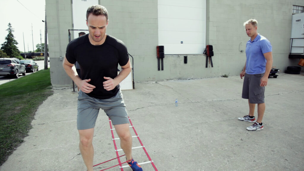 Richard burr personal trainer winnipeg agility ladder training 31a2290c 4377 4e5c 8447 56bd7aba0748